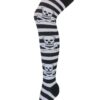 Skull & Crossbone Over The Knee Socks - Ten Tiny Toes Socks