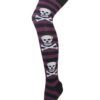 Skull & Crossbone Over The Knee Socks - Ten Tiny Toes Socks