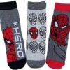 Spiderman Socks Grey - Ten Tiny Toes Socks