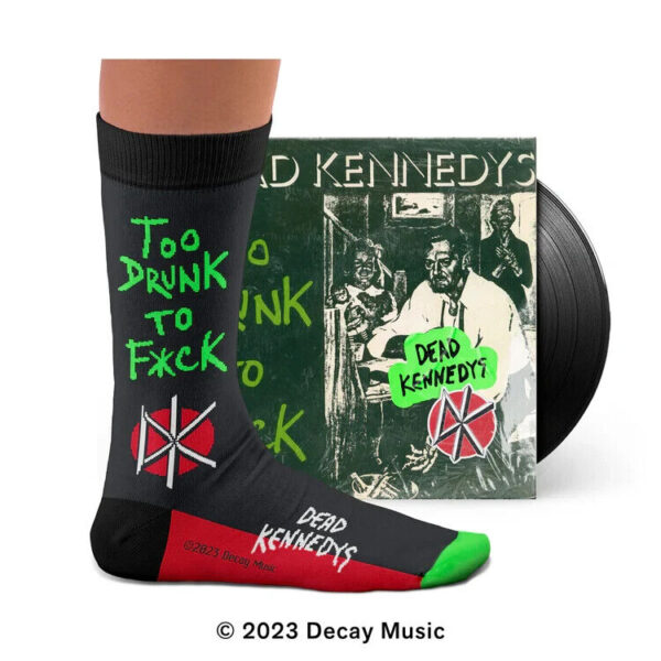 Dead Kennedys To Drunk Socks - Ten Tiny Toes Socks