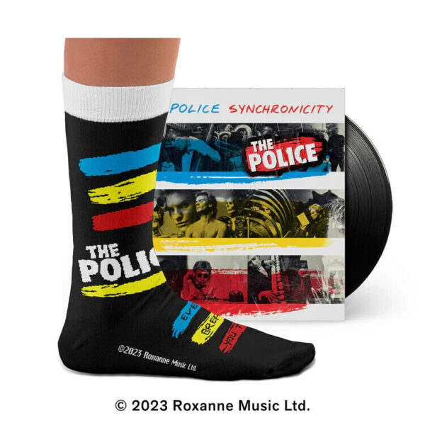 The Police Synchronicity Socks- Ten Tiny Toes Socks