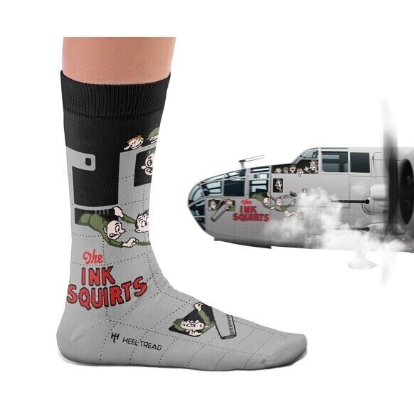 B25 Bomber Socks - Ten Tiny Toes Socks