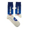 NASA Saturn V Rocket Socks - Ten Tiny Toes Socks