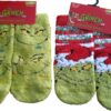 the Grinch Adult Slipper Socks- Ten Tiny Toes Socks