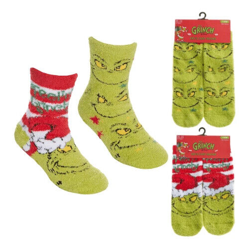 The Grinch Kids Slipper Socks-Ten Tiny Toes Socks