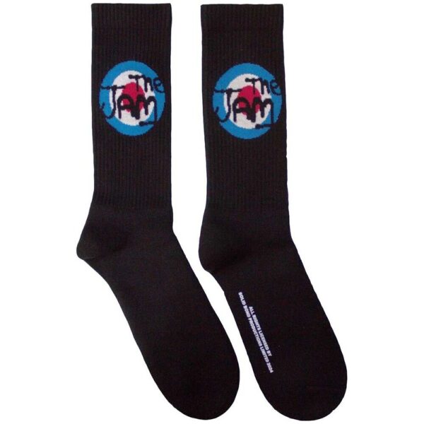 The Jam Black Sports Socks - Ten Tiny Toes Socks