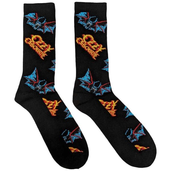 Ozzy Osbourne Bats Socks - Ten Tiny Toes Socks